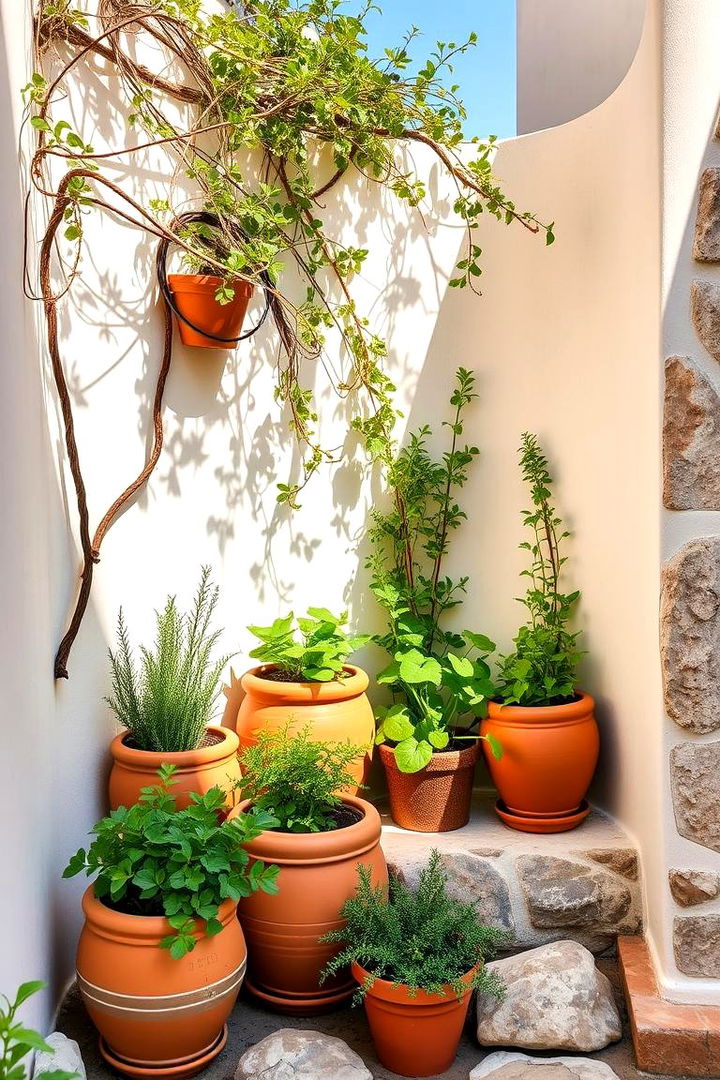 Mediterranean Oasis Nook - 22 Garden Nook Ideas
