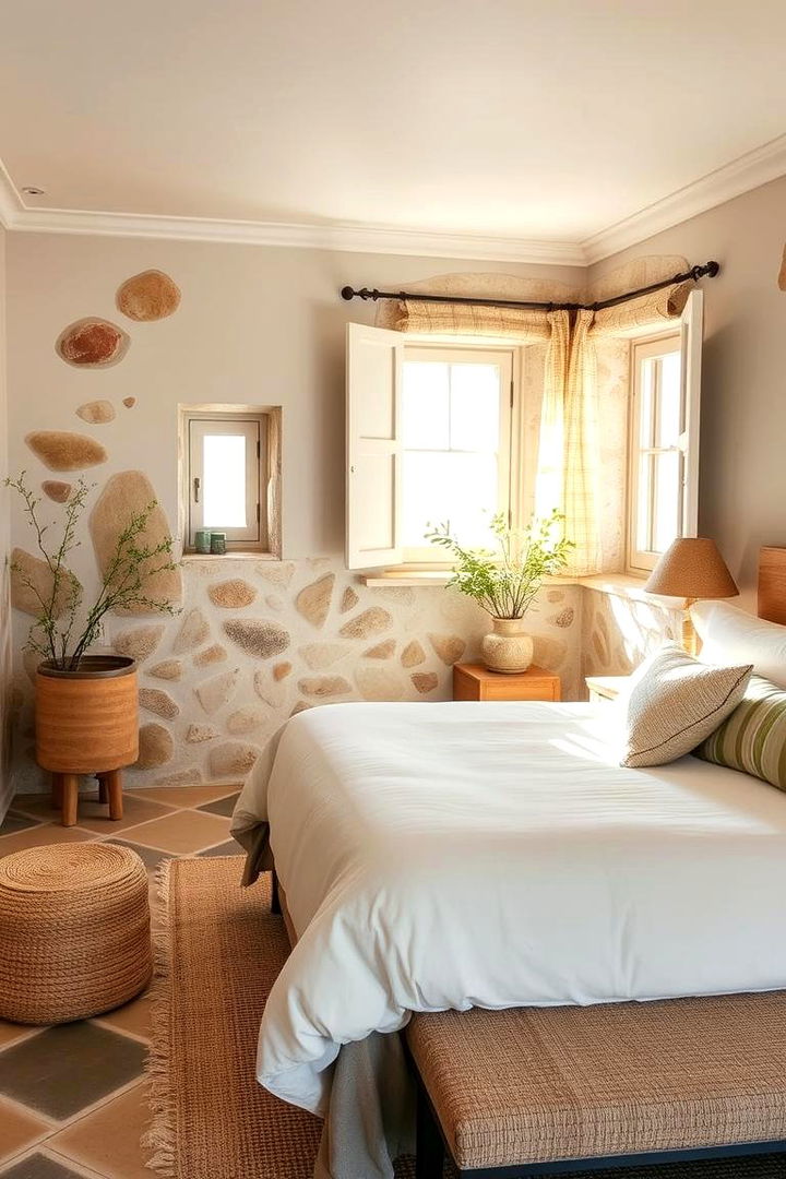 Mediterranean Olive Escape - 22 Olive Green Bedroom Ideas