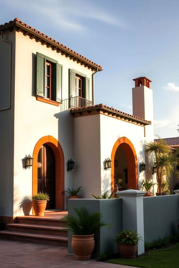 Mediterranean Radiance - 22 Dark Green Exterior Paint Color Schemes