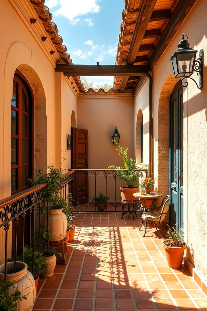 Mediterranean Style Juliet Balcony Designs - 22 Juliet Balcony Ideas