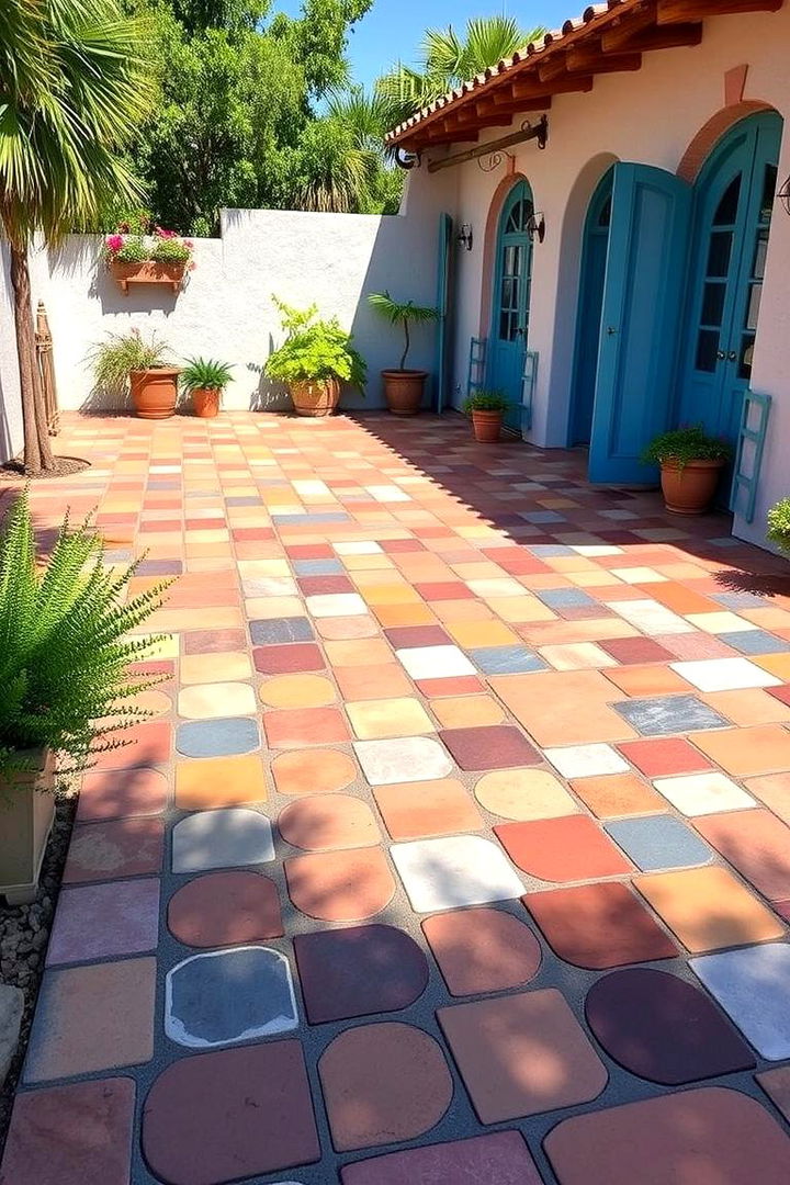 Mediterranean Style Patterns - 22 Paver Patio Ideas