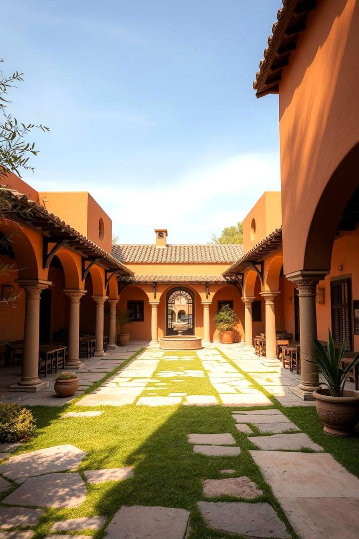 Mediterranean Style Pavilion - 22 Outdoor Pavilion Ideas