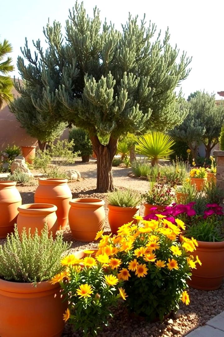 Mediterranean Style Retreat - 22 Small Walled Garden Ideas