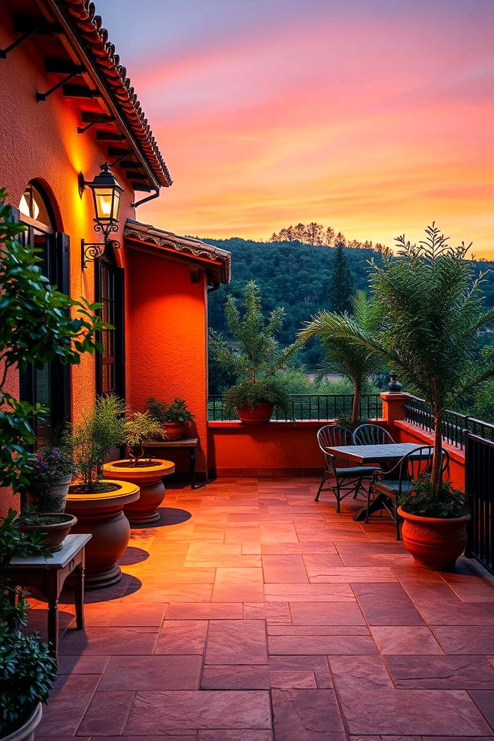 Mediterranean Terrace - 22 Outdoor Living Room Ideas