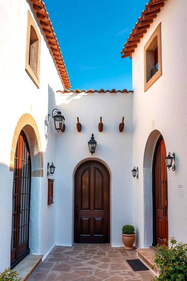 Mediterranean White Elegance - 22 White Home Exterior Ideas
