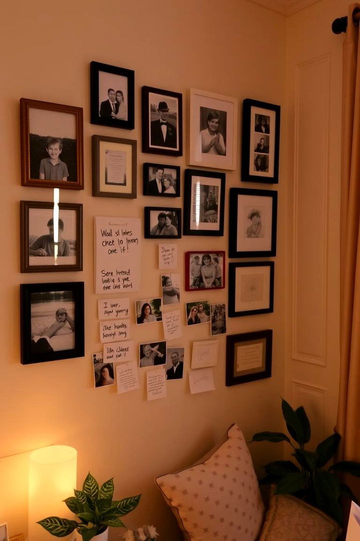 Memory Walls and Guest Books - 22 Small Wedding Ideas
