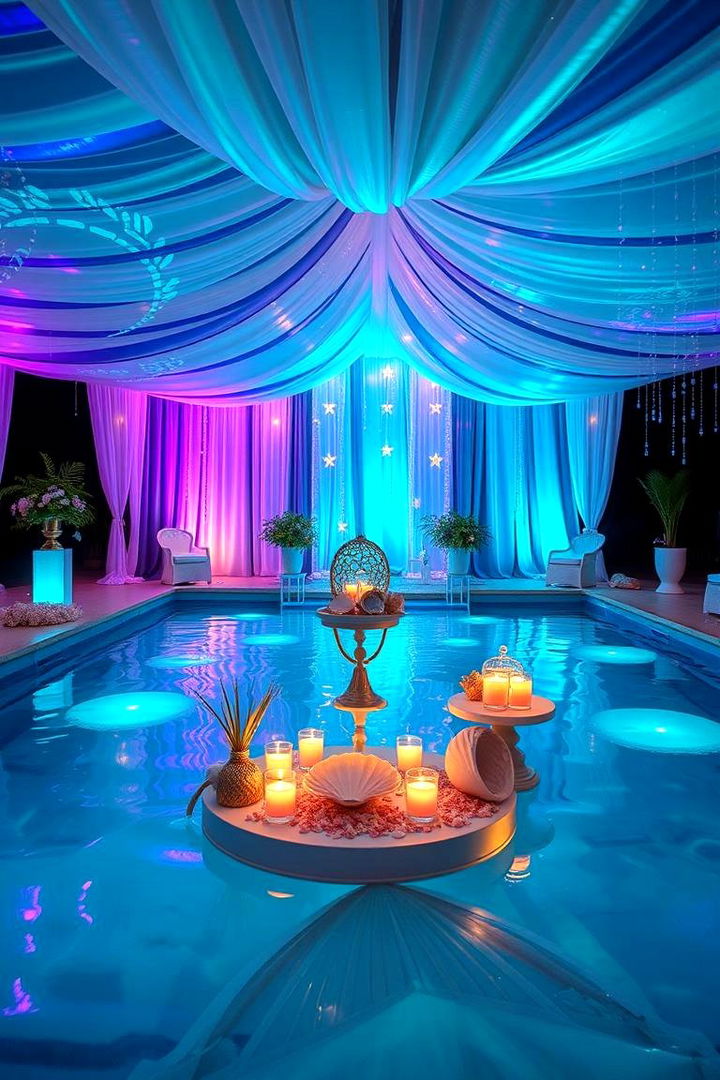 Mermaid Fantasy Pool Party - 22 Pool Party Ideas