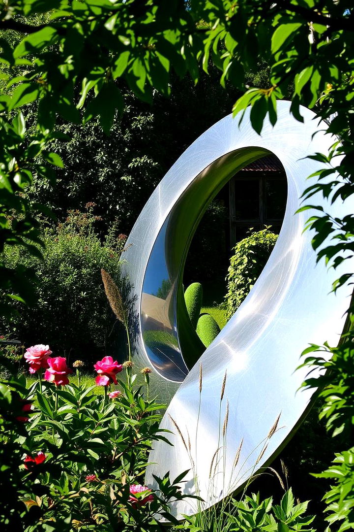 Metal Garden Sculptures - 22 Garden Art Ideas