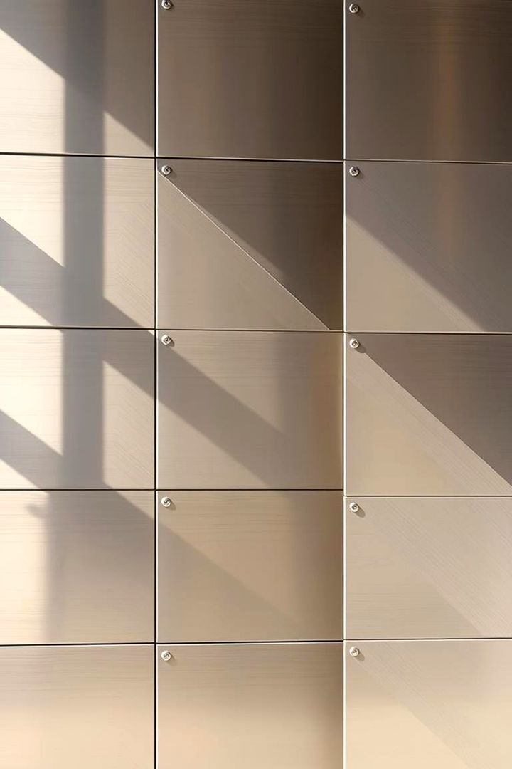 Metal Panel Accents - 22 Patio Wall Ideas