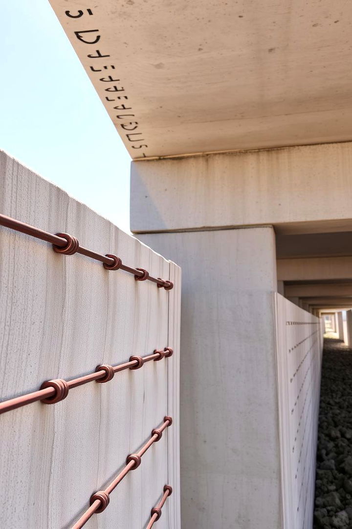 Metal Rebar Reinforced Walls - 22 Inexpensive Retaining Wall Ideas