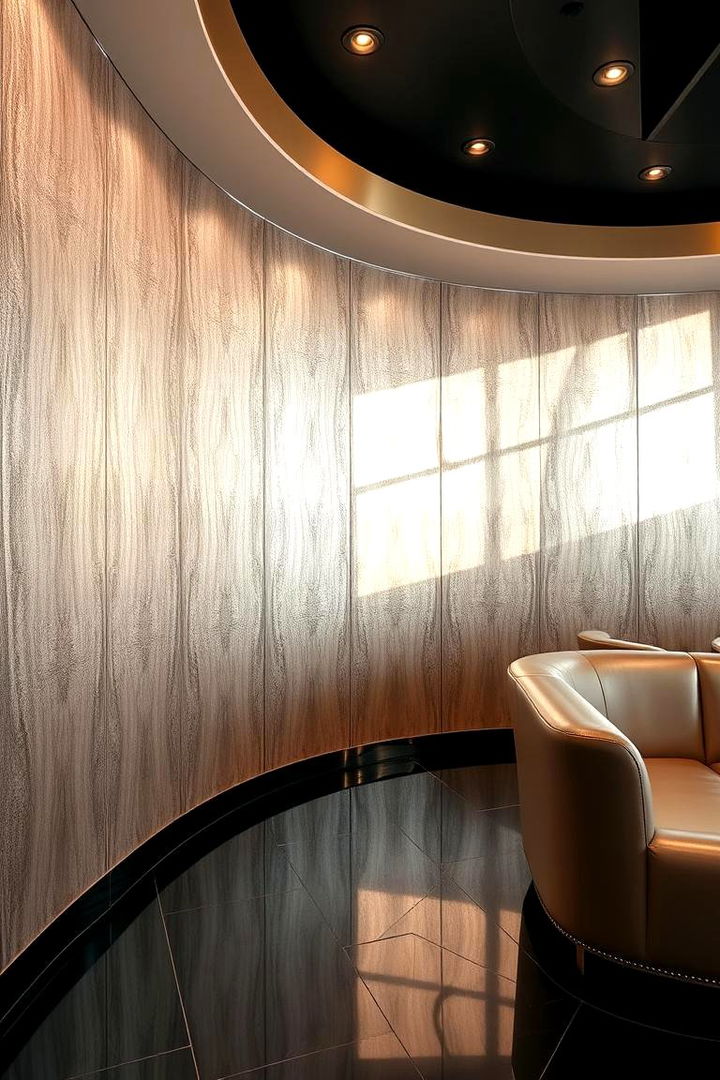 Metallic Accents - 22 Wallpaper Ideas