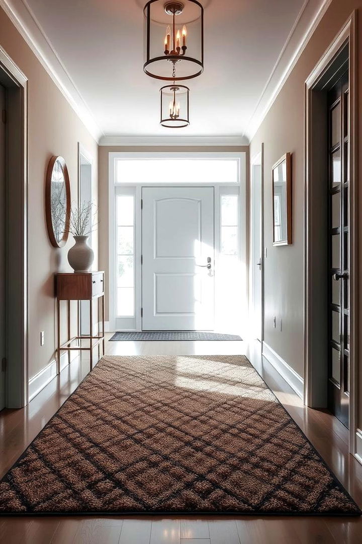 Metallic Accents Rugs - 22 Entryway Rug Ideas