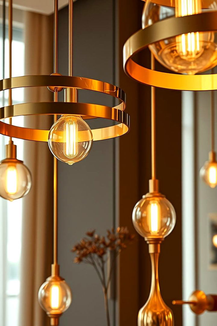 Metallic Accents - 22 Art Deco Interior Design Ideas