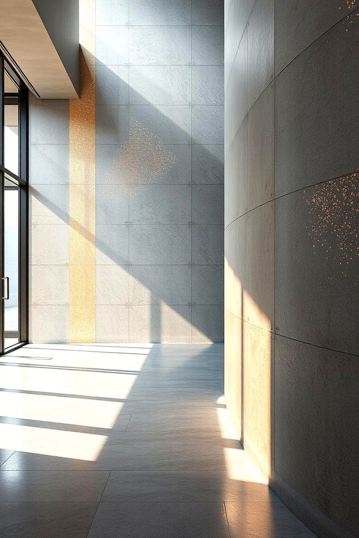 Metallic Concrete Finishes - 22 Concrete Floor Ideas