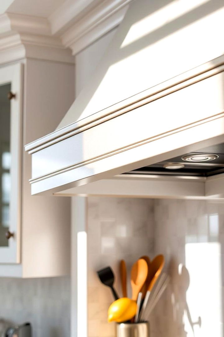 Metallic Finish Accents - 22 Kitchen Valance Ideas