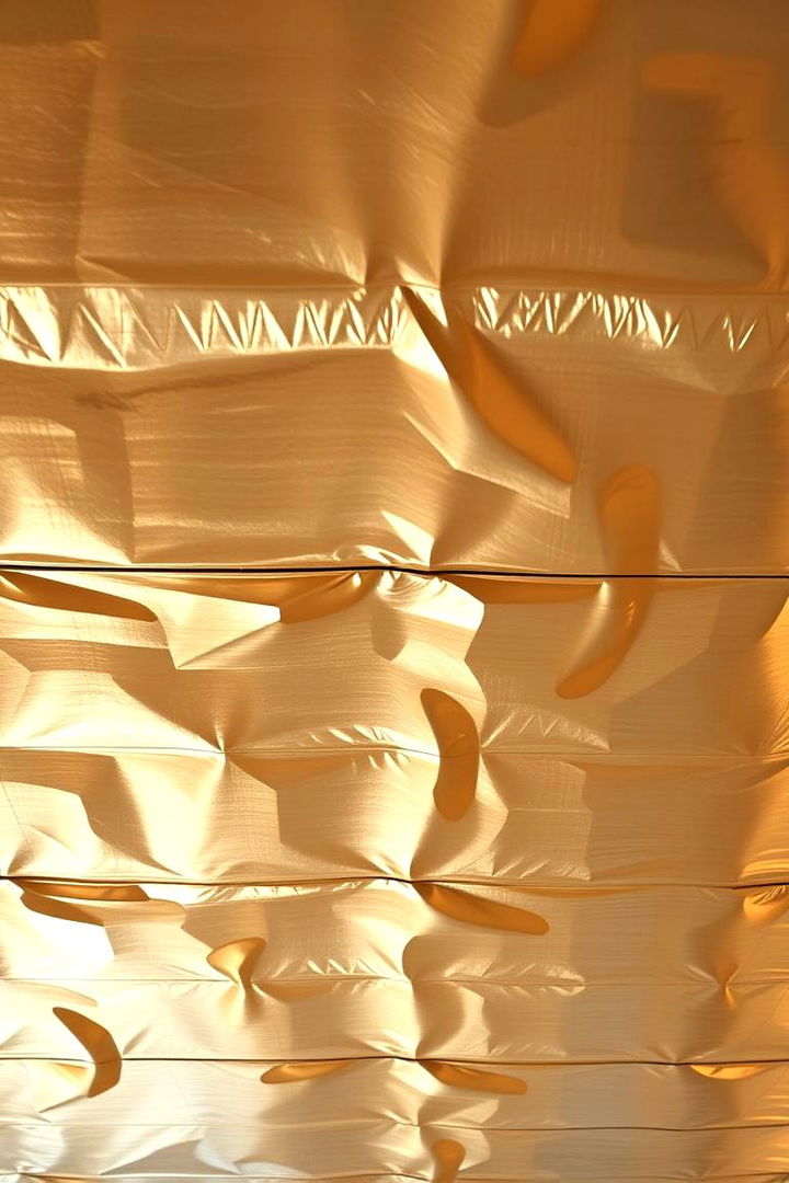 Metallic Finishes - 22 Ceiling Wallpaper Ideas