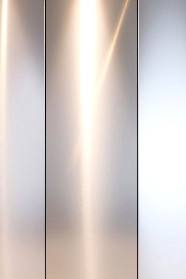 Metallic Finishes Accent - 22 Bedroom Accent Wall Ideas