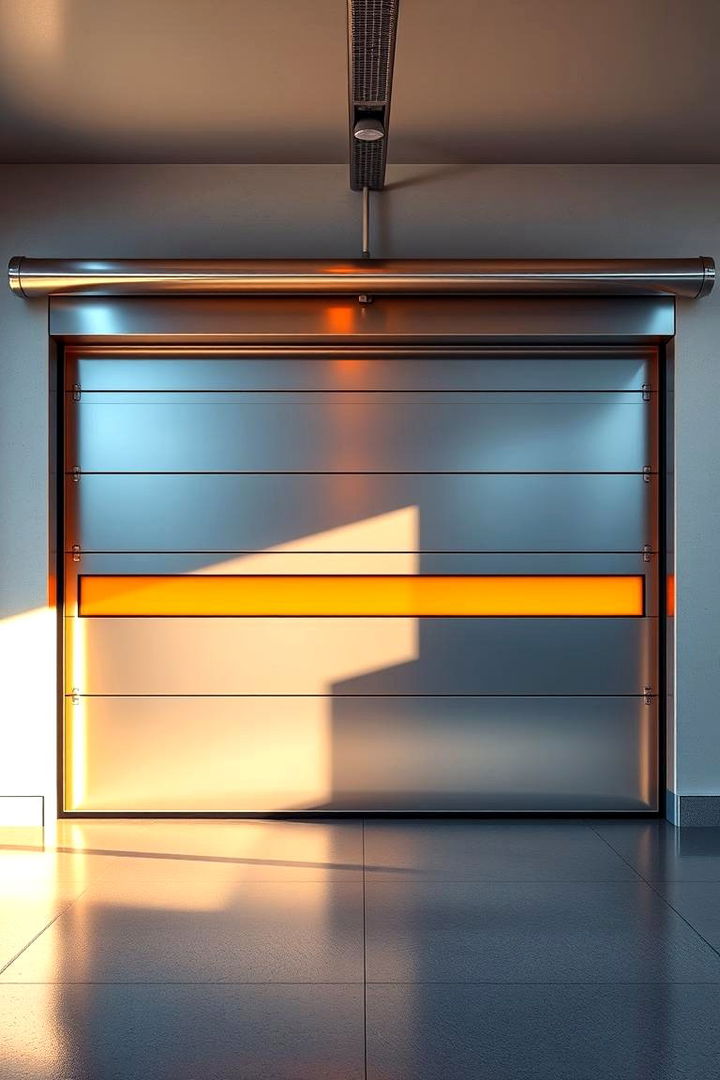 Metallic Sheen Shine - 22 Garage Door Paint Ideas