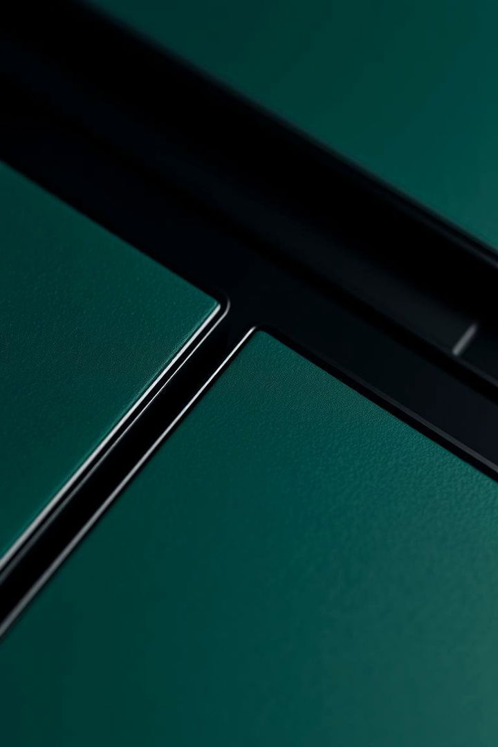 Meticulous Attention to Detail - 22 Forest Green House With Black Trim