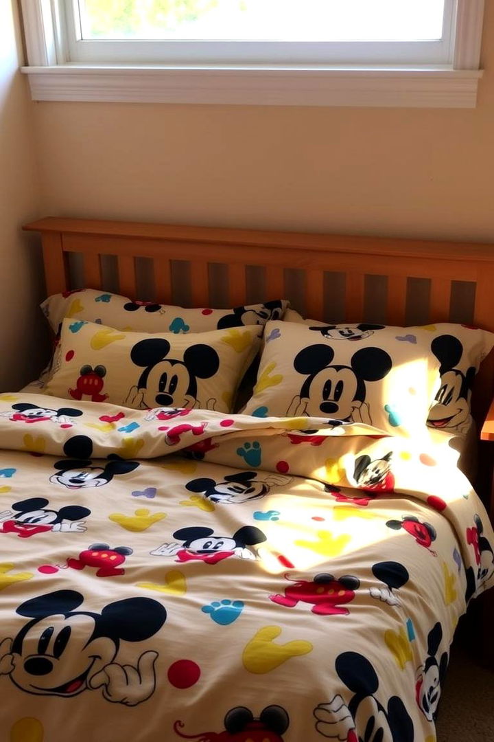 Mickey Mouse Bedding Brilliance - 22 Mickey Mouse Room Decor Ideas