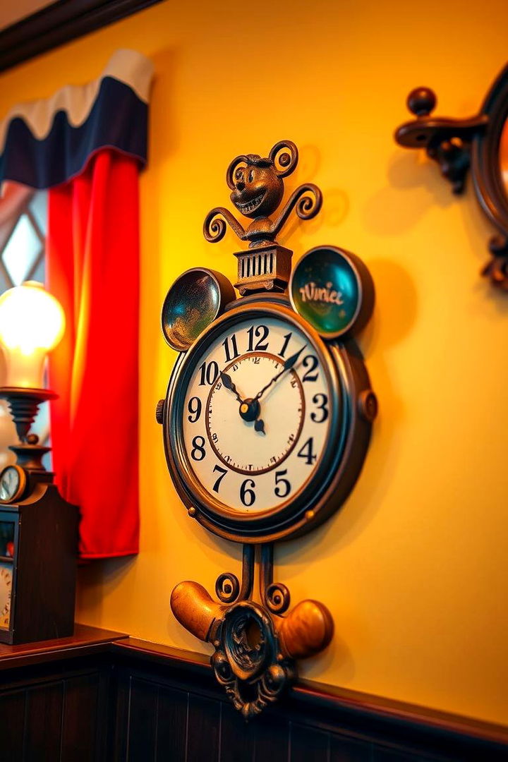 Mickey Mouse Clocks with Charm - 22 Mickey Mouse Room Decor Ideas