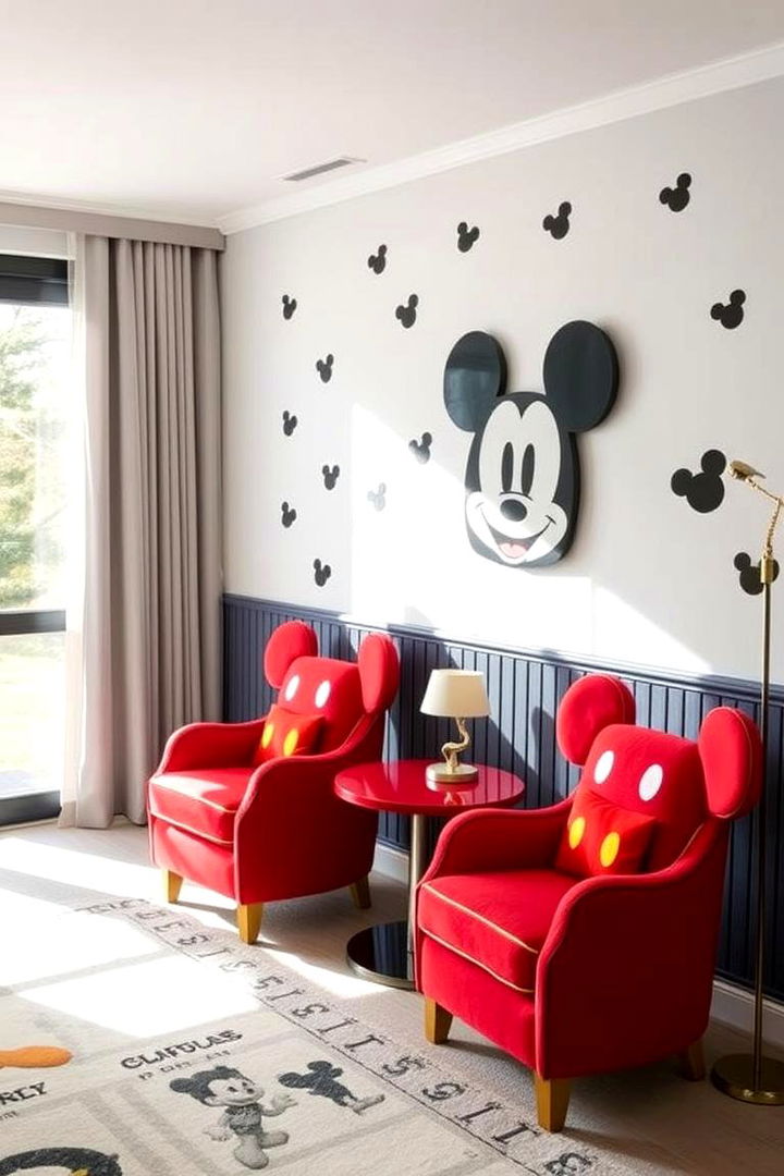 Mickey Mouse Furniture Accents - 22 Mickey Mouse Room Decor Ideas