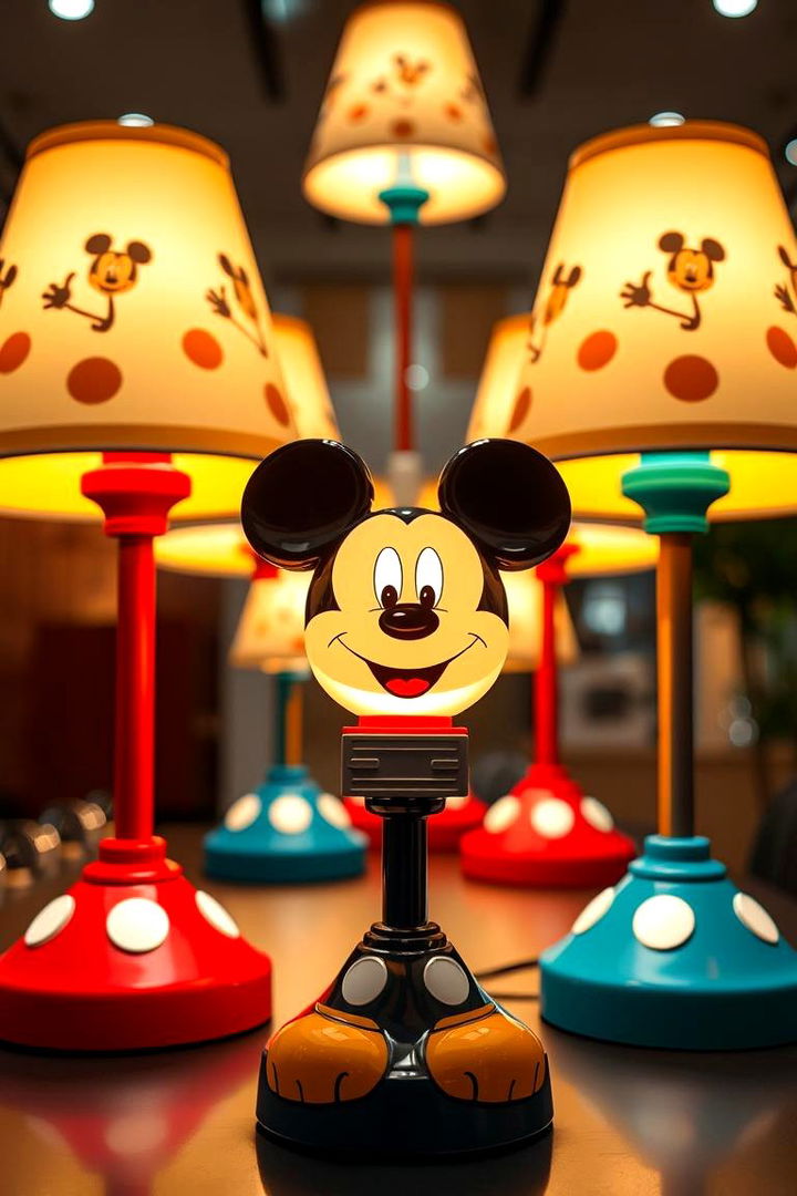 Mickey Mouse Lighting and Lamps - 22 Mickey Mouse Room Decor Ideas