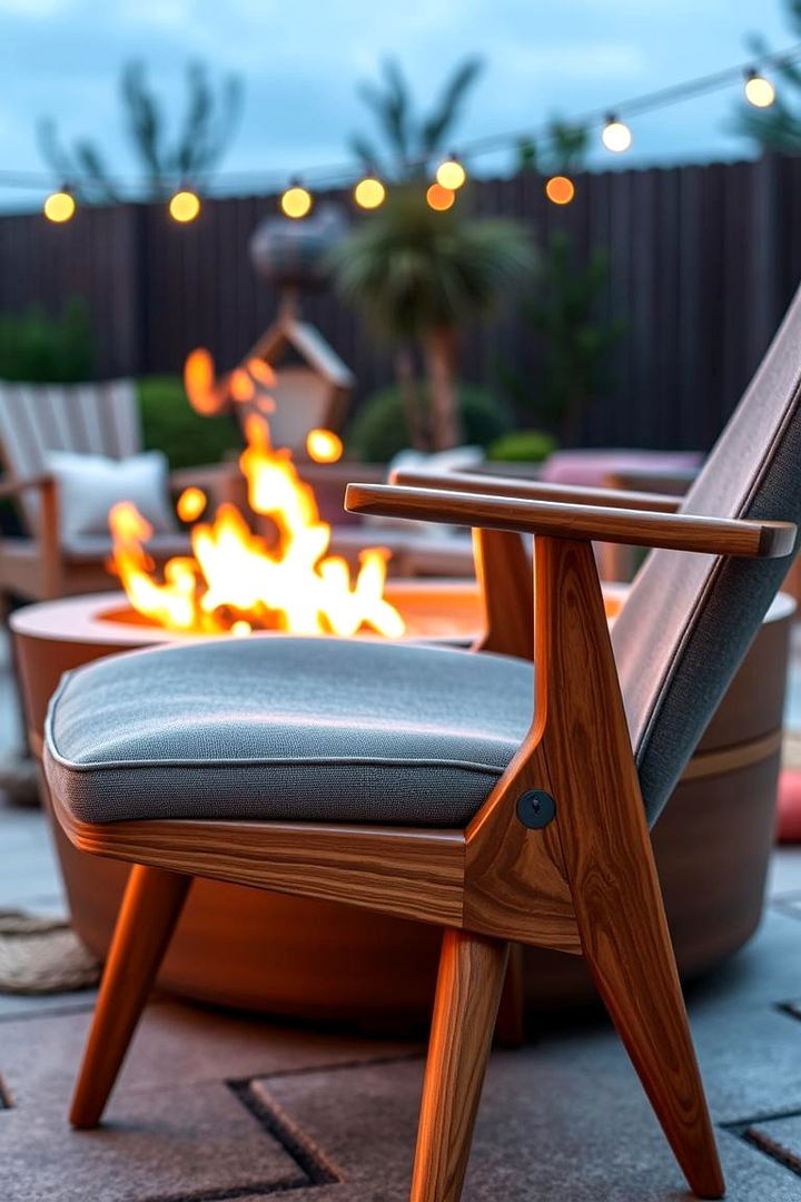Mid Century Magic - 22 Fire Pit Chair Ideas