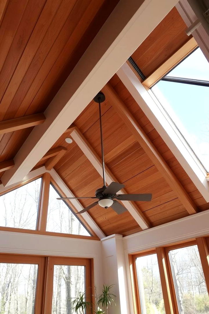 Mid Century Modern Detailing - 22 Sunroom Ceiling Ideas