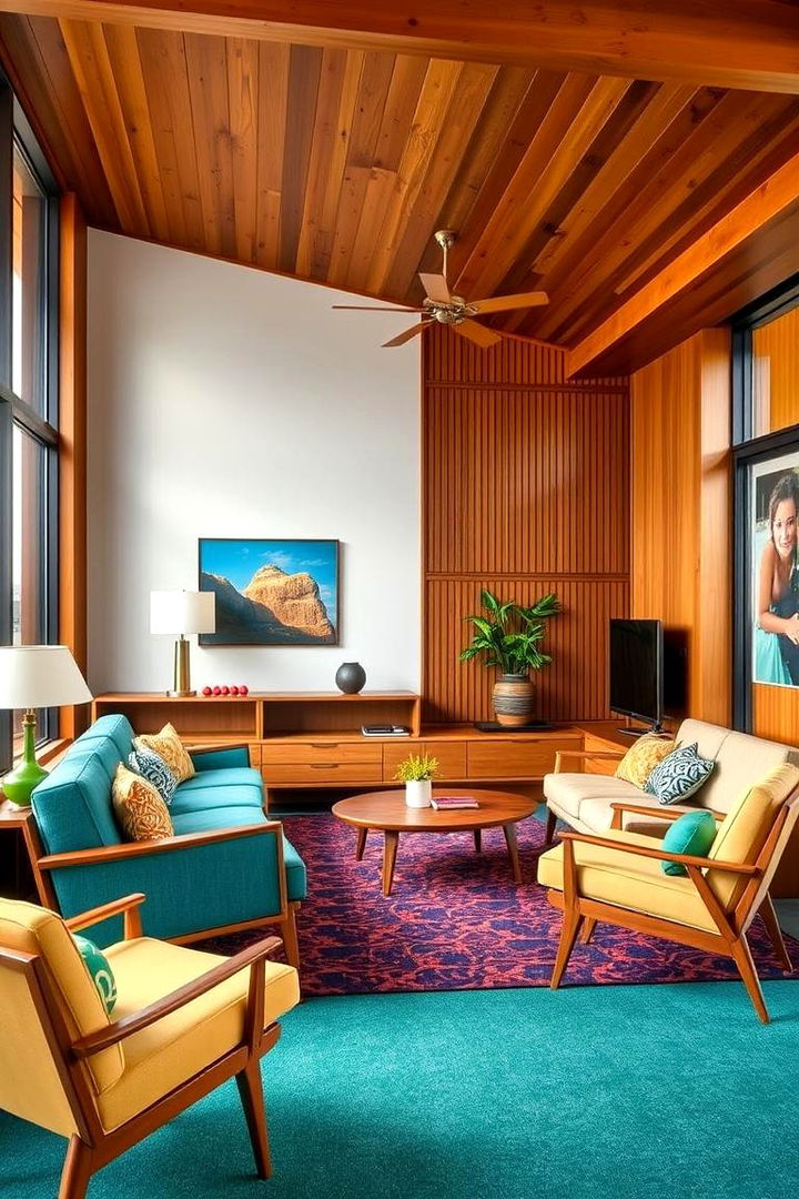 Mid Century Modern - 22 Room Decorating Ideas