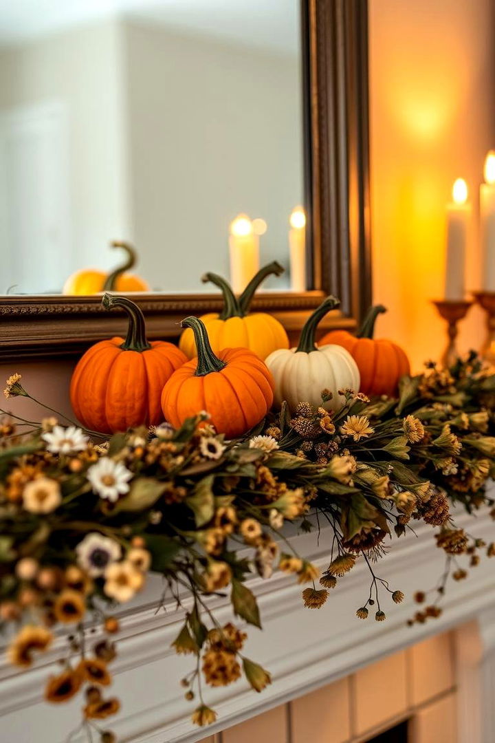 Mini Pumpkin Clusters - 22 Pumpkin Decor Ideas