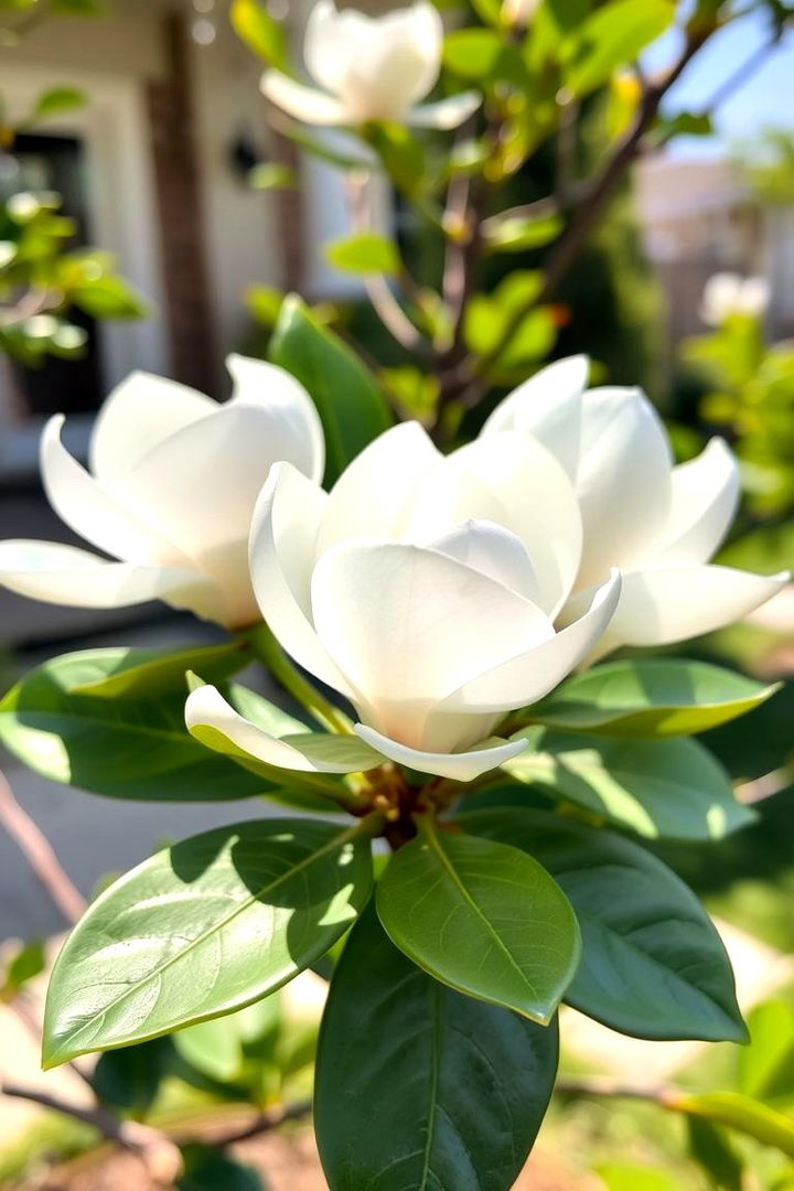 Miniature Magnolia Grace and Fragrance in a Compact Form - 22 Small Trees for Front Yard