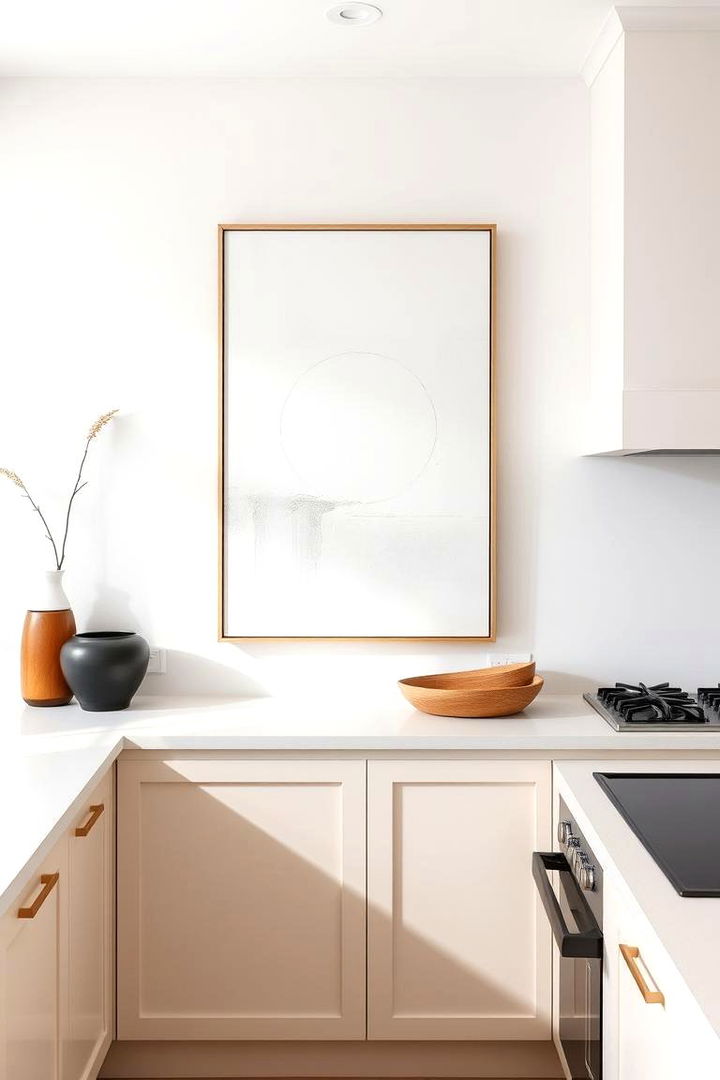 Minimalist Abstract Art - 22 Kitchen Wall Decor Ideas