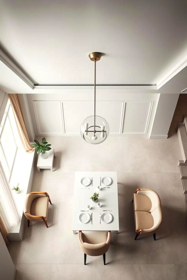 Minimalist Art Deco Elements - 22 Art Deco Dining Room Ideas