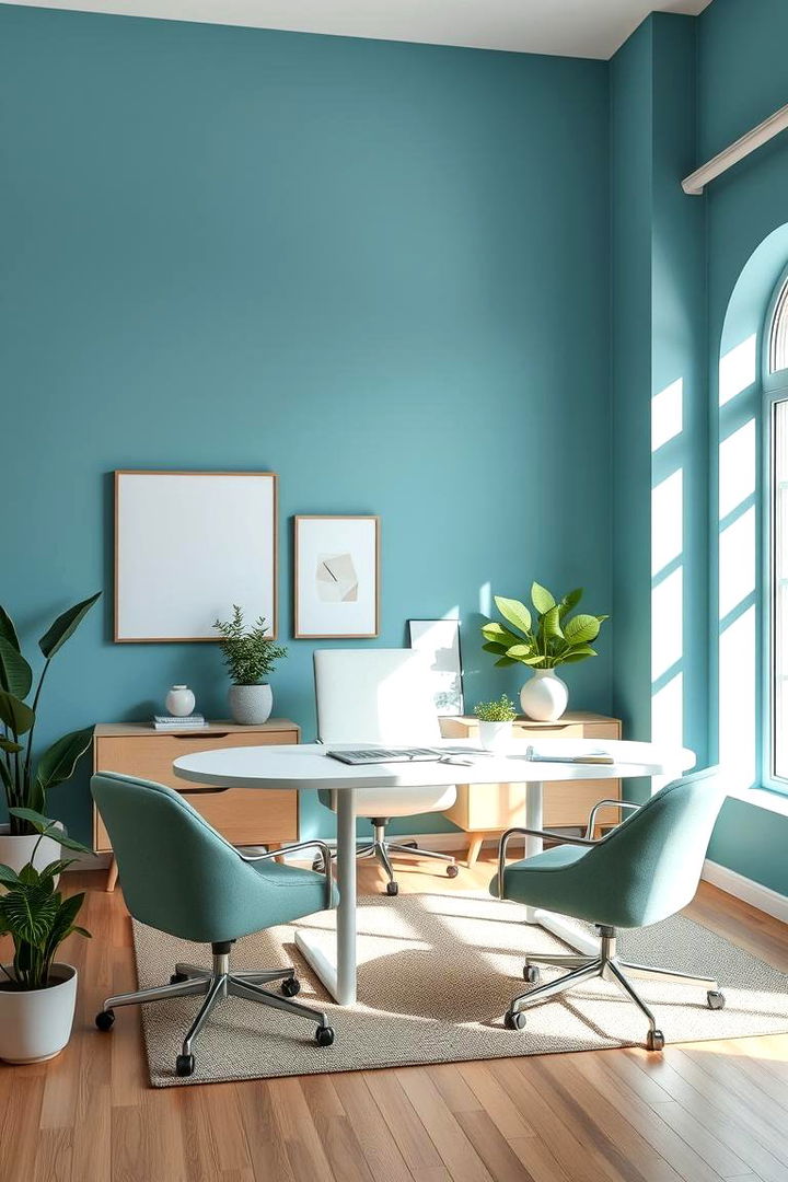Minimalist Azure and Verdant - 22 Blue and Green Color Combos for Decorating