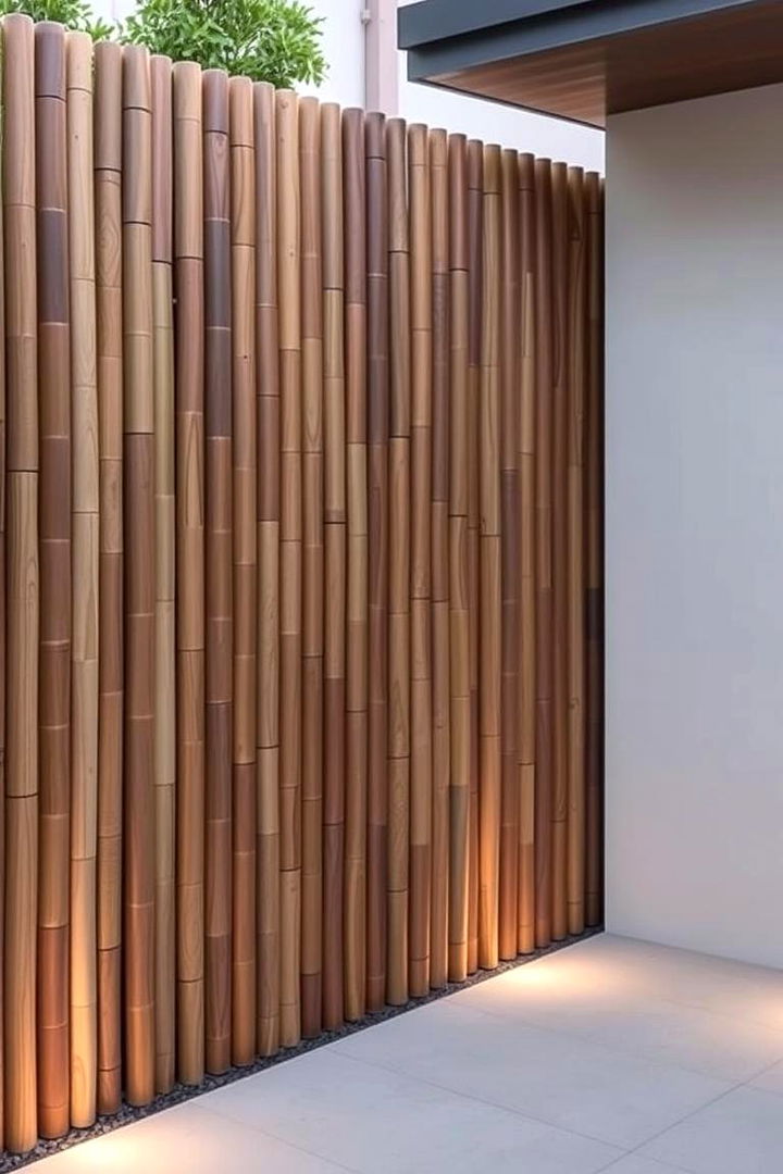 Minimalist Bamboo Corners - 22 Corner Fence Ideas