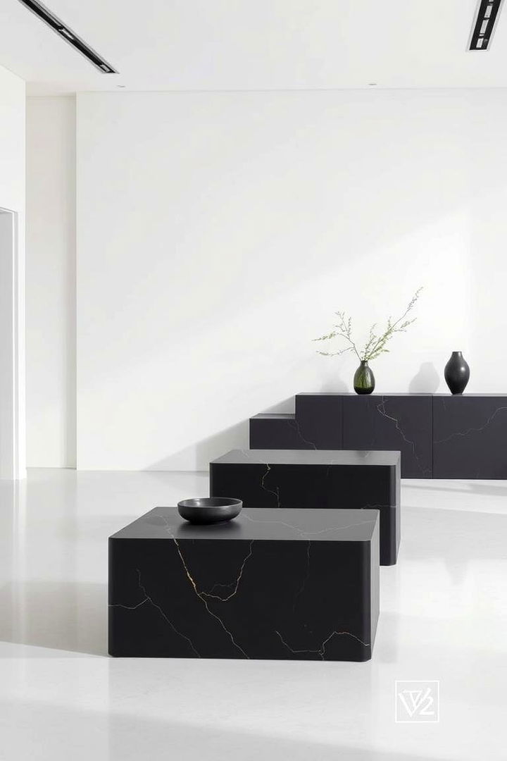 Minimalist Black and Gold - 22 Black and Gold Bathroom Ideas