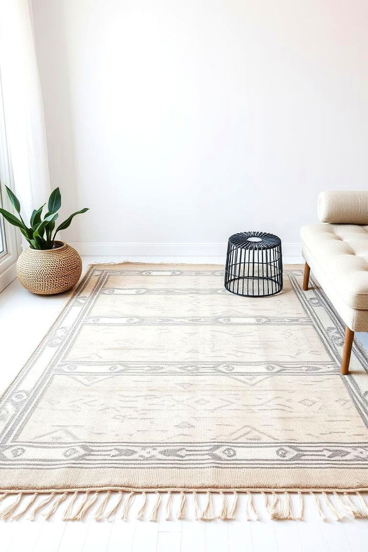 Minimalist Boho - 22 Boho Rug Ideas