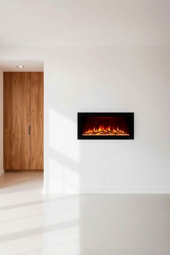 Minimalist Built In Electric Fireplace - 22 Electric Fireplace Ideas