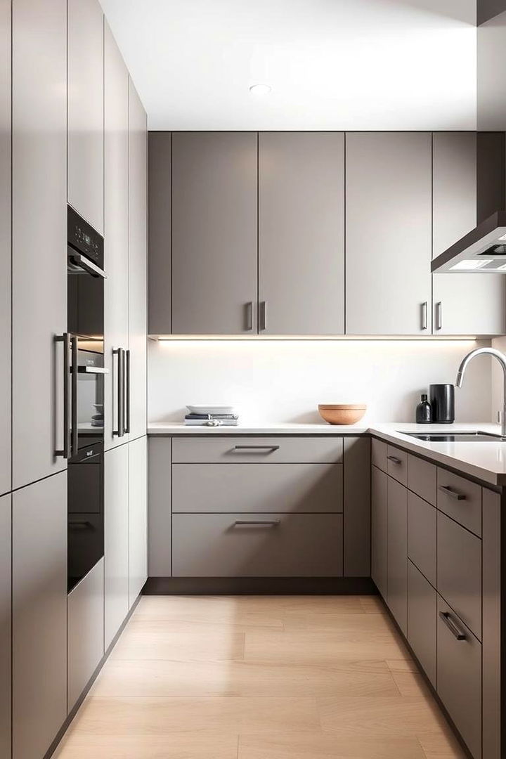 Minimalist Cabinetry for Sleek Storage - 22 Minimalist Kitchen Ideas