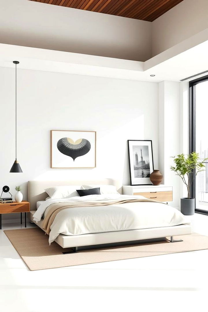 Minimalist Chic Bedroom - 22 Dreamy Bedroom Design Ideas