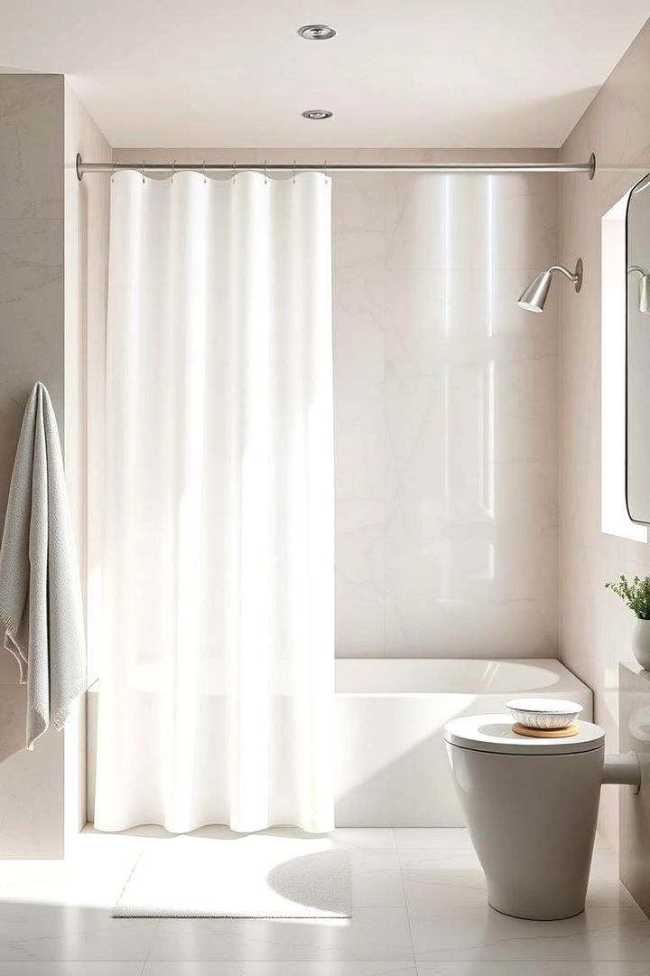 Minimalist Chic Designs - 22 Shower Curtain Ideas