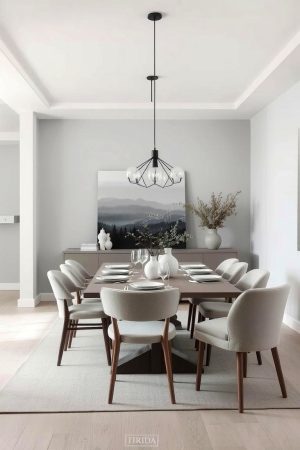 22 Gray Dining Room Decor Ideas for Chic Entertaining - Lost At E Minor