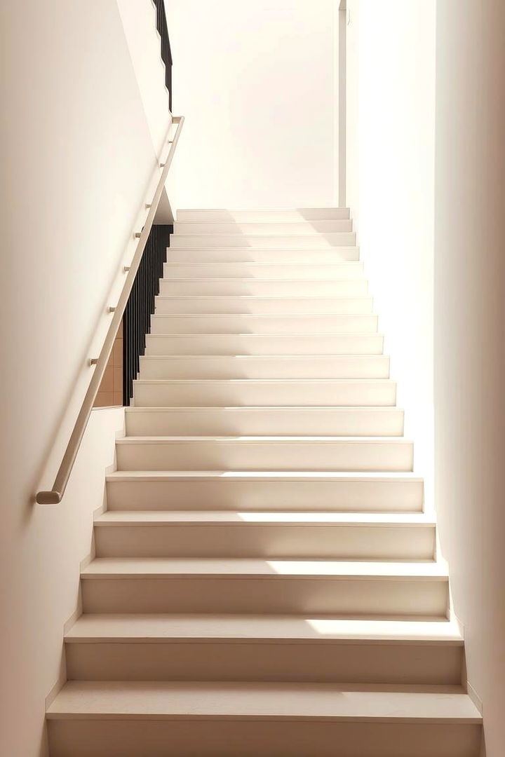 Minimalist Clean Steps - 22 Front Step Ideas