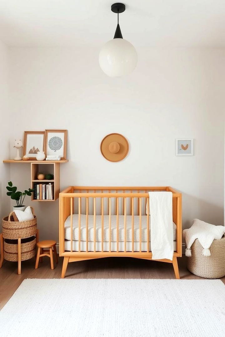 Minimalist Decor Approach - 22 Mid-century Modern Nursery Ideas