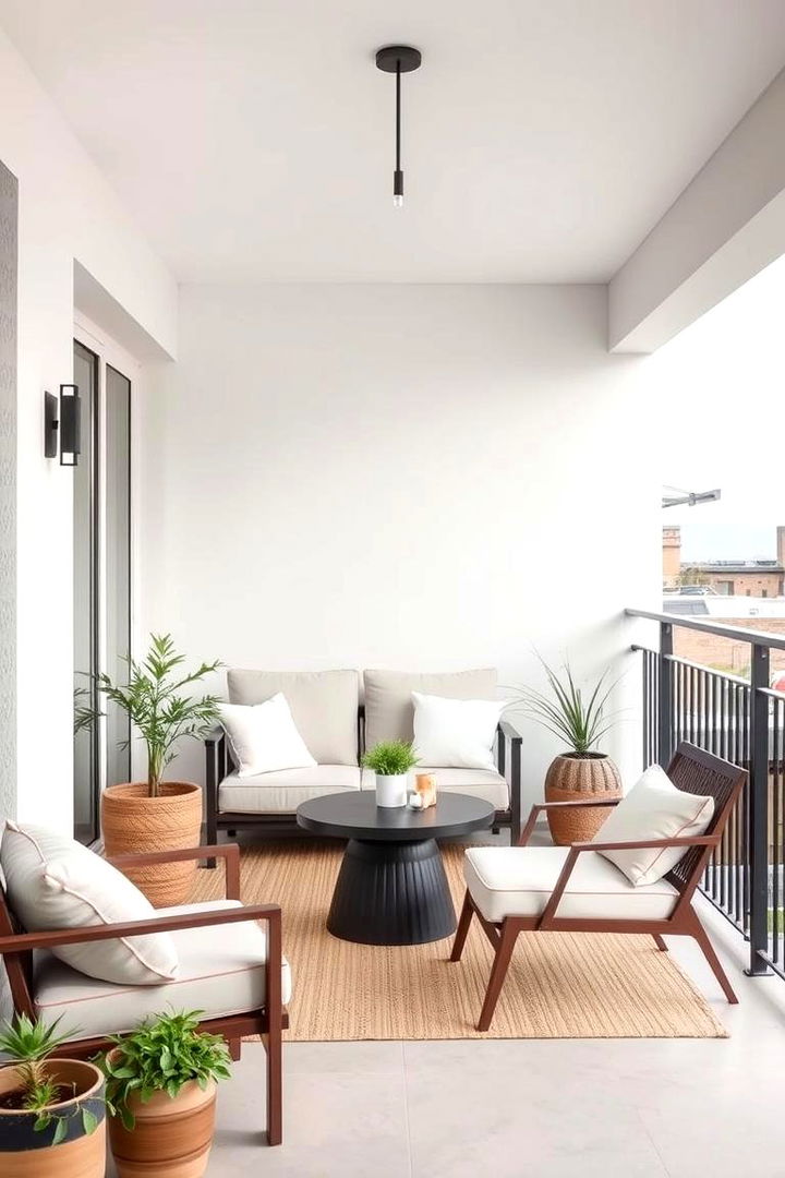 Minimalist Decor Enhancements - 22 Small Balcony Ideas