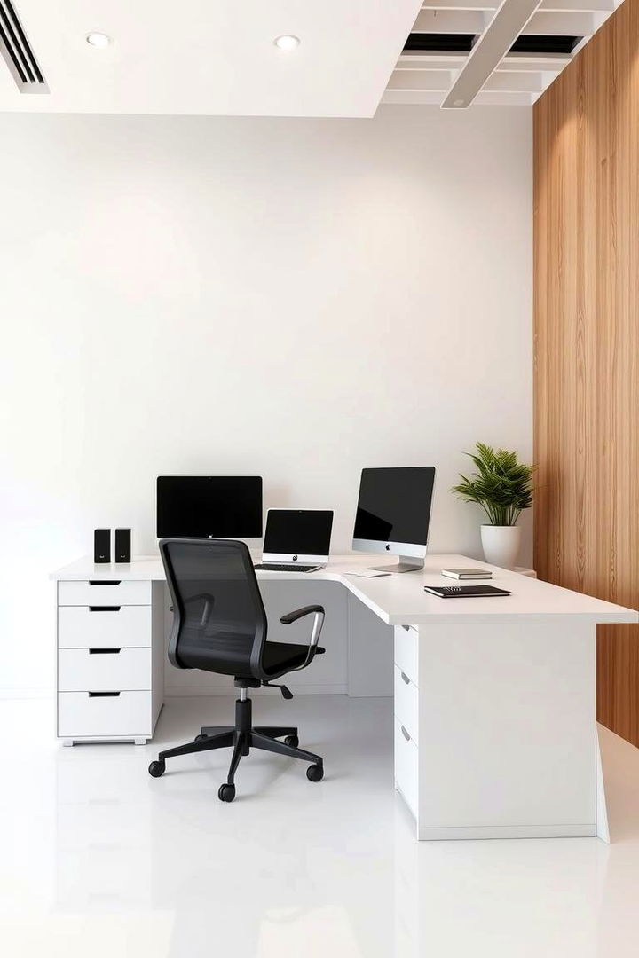 Minimalist Decor Style - 22 Home Office Ideas for Her