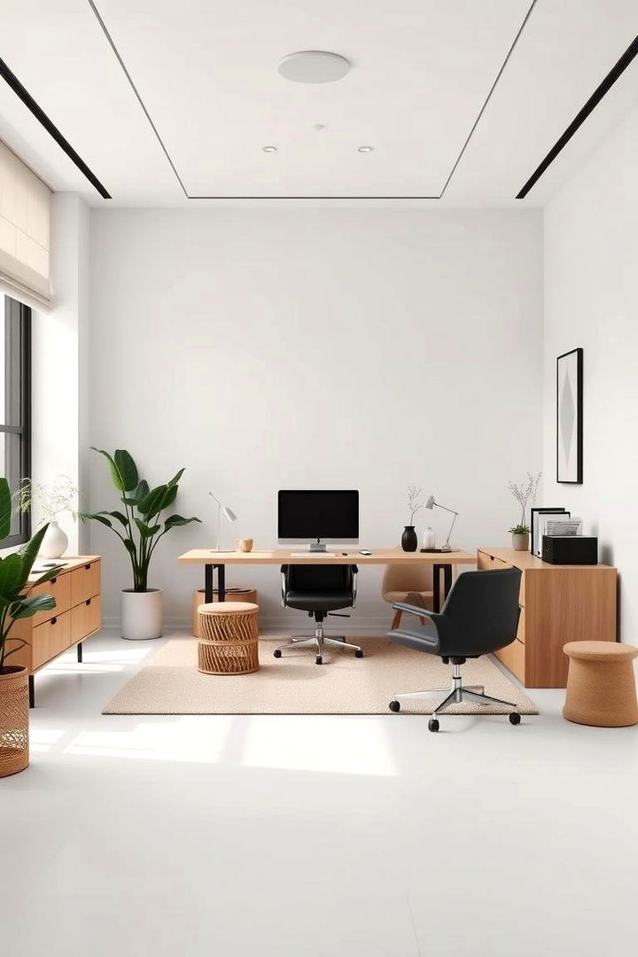 Minimalist Decor for a Clean Look - 22 Small Home Office Ideas