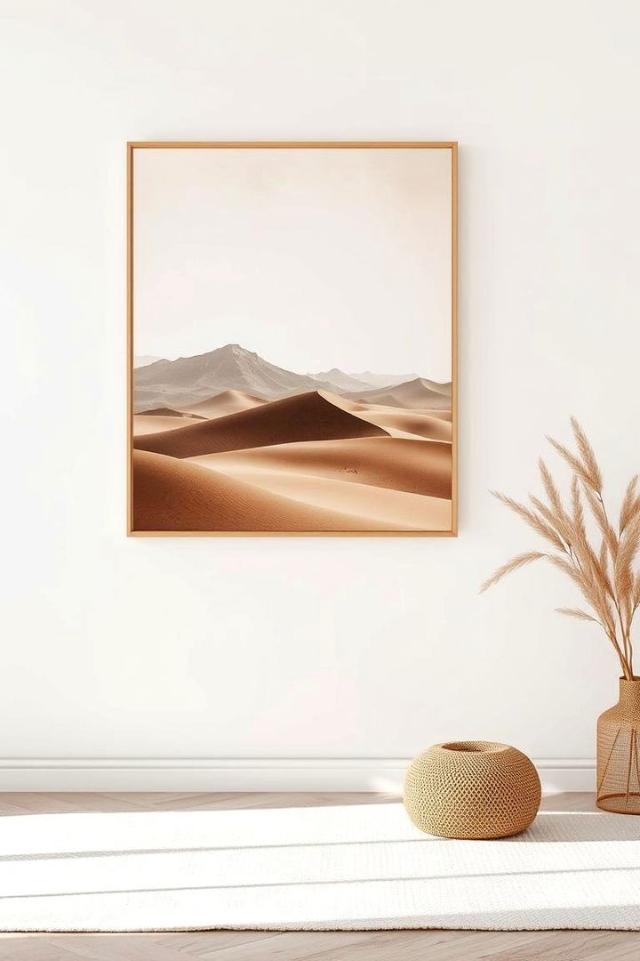 Minimalist Desert Landscapes - 22 Bohemian Desert Decor Ideas