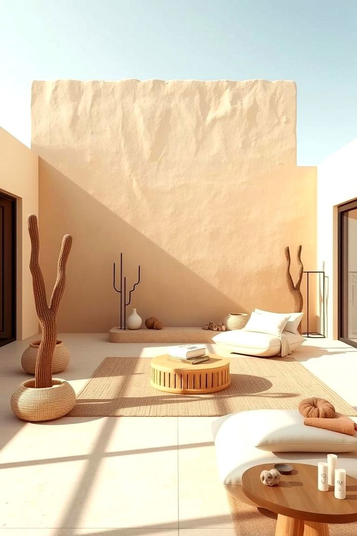 Minimalist Desert Zen Rooms - 22 Desert Themed Room Ideas